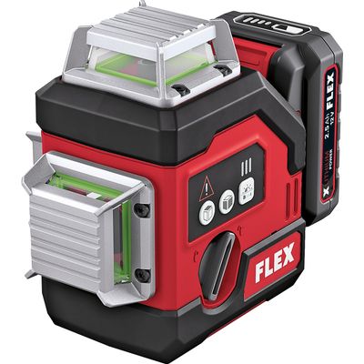 FLEX 360° Kreuzlinien-Laser mit Empfängermodus