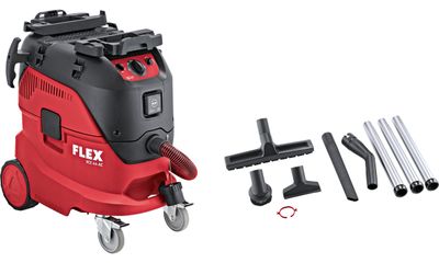FLEX Sicherheitssauger mit automatischer Filterabreinigung, 42 l, Klasse H