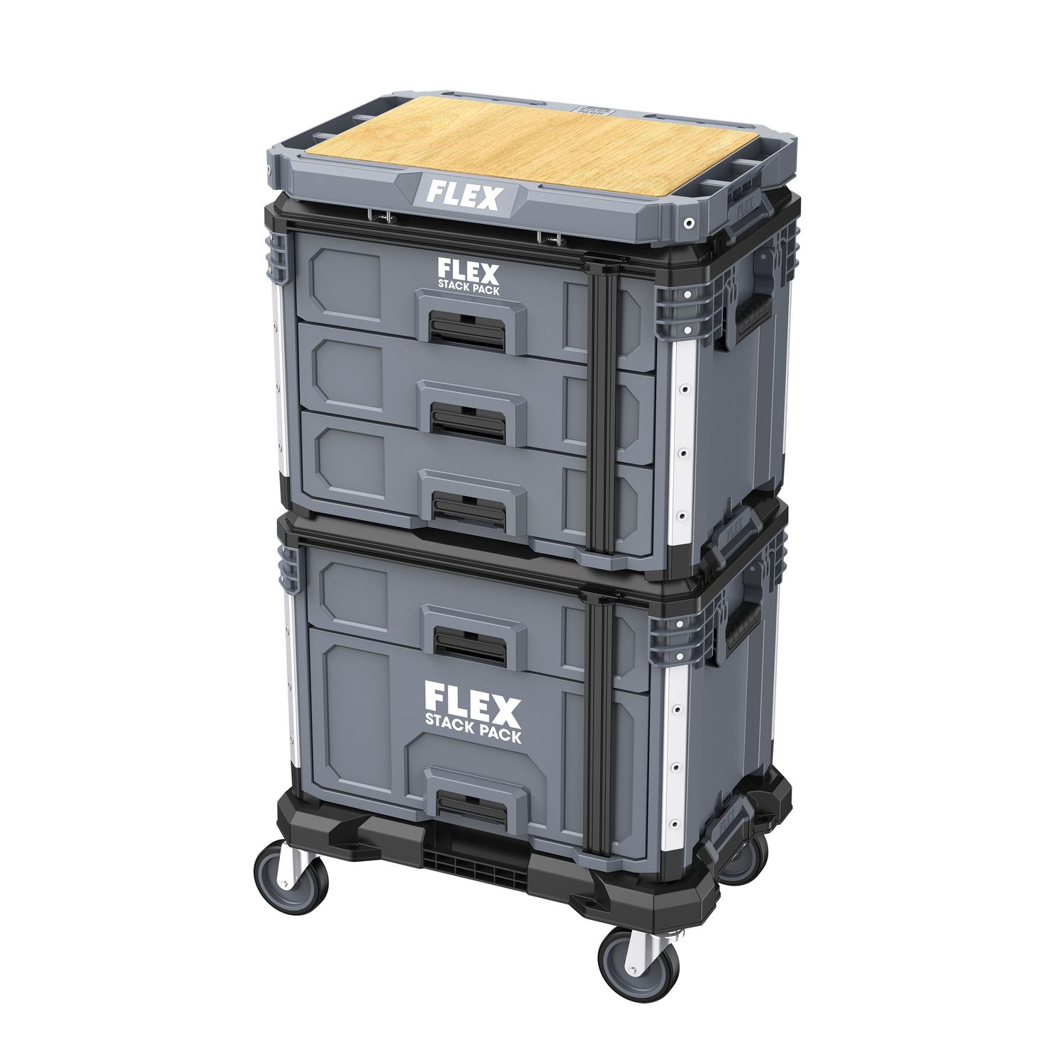 FLEX Transportkofferset 2 STACK PACK