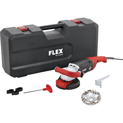FLEX Kraftvoller 1750 Watt Sanierungsschleifer für randnahes Schleifen, 125 mm