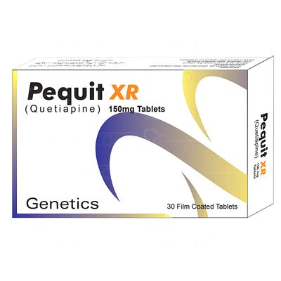 PEQUIT XR 150MG TABLET