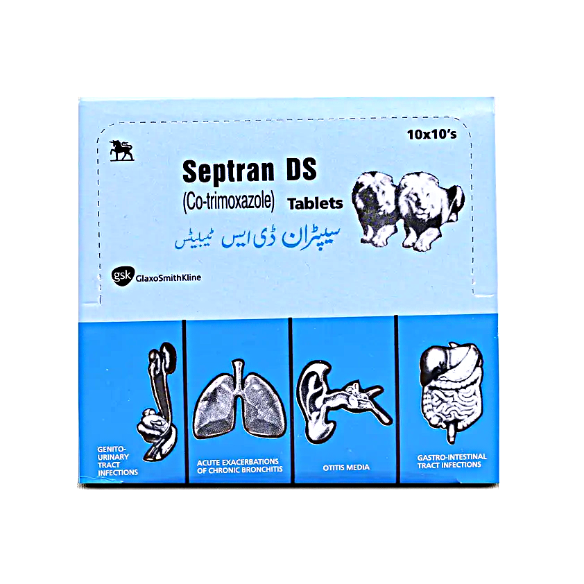 SEPTRAN DS 160/800MG TABLET