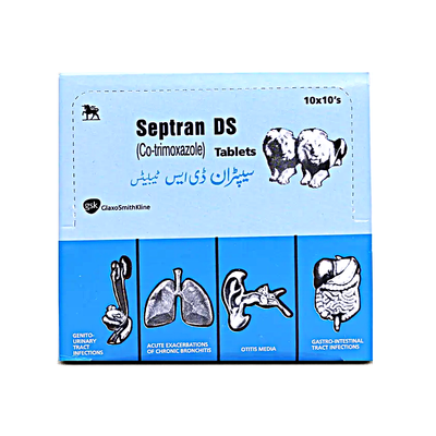 SEPTRAN DS 160/800MG TABLET