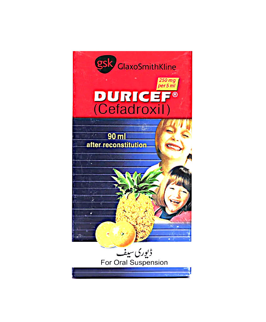 DURICEF 250 MG 90 ML SYRUP