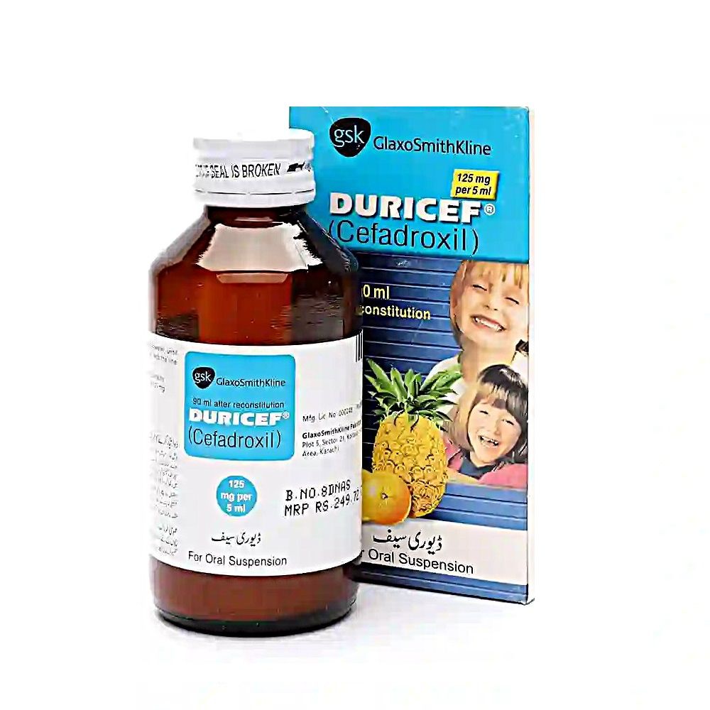 DURICEF 125MG SYRUP