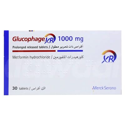 GLUCOPHAGE  XR 1000GM TABLET