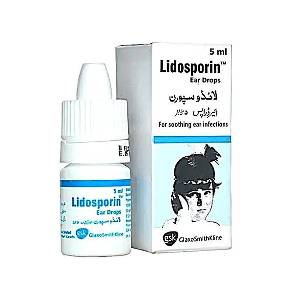 LIDOSPORIN EAR DROP 5ML