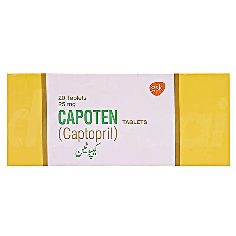 Capotan CAPOTEN 25MG TABLET