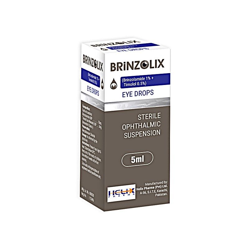 BRINZOLIX 5ML EYE DROPS