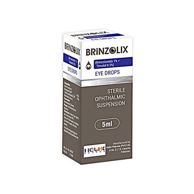 BRINZOLIX 5ML EYE DROPS