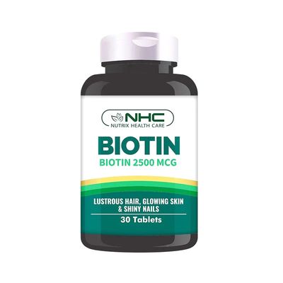 NHC BIOTIN 2500MCG TABLET
