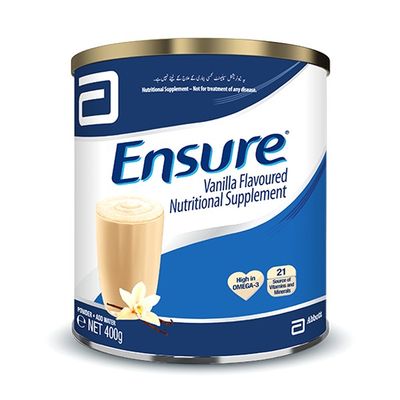 ENSURE MILK VANILLA 400 GRAM