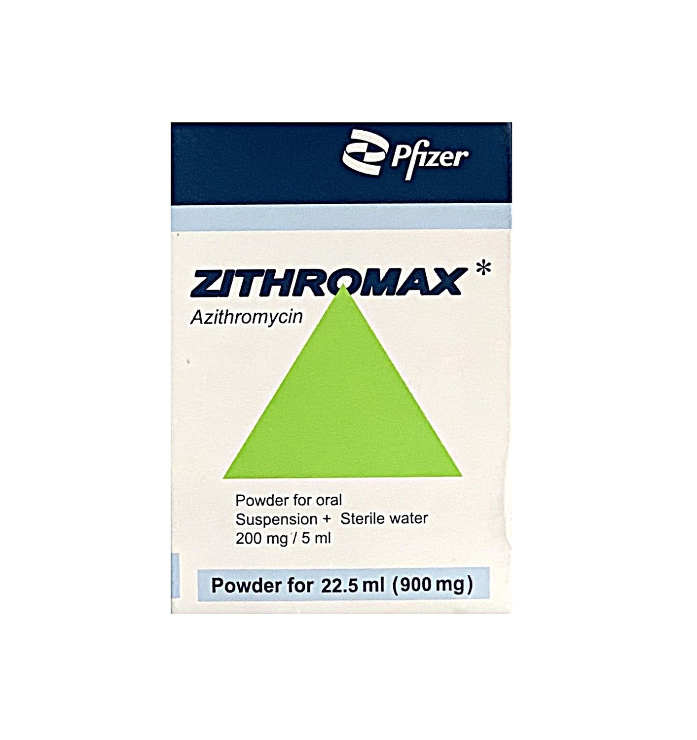 ZITHROMAX 200MG/5ML 22.5ML SYRUP
