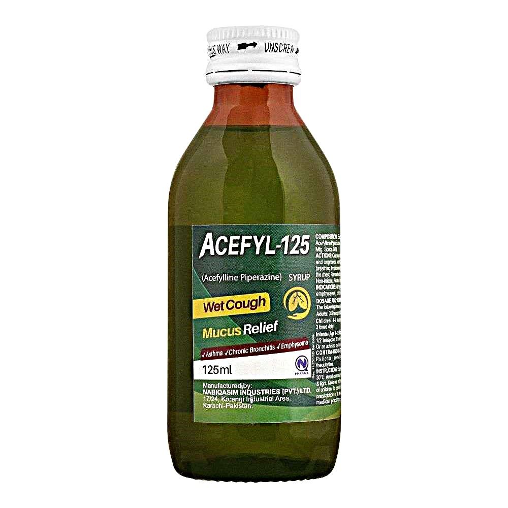 ACEFYL 125 WET COUGH SYRUP 60ML