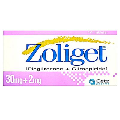 ZOLIGET 30/2 MG TABLET