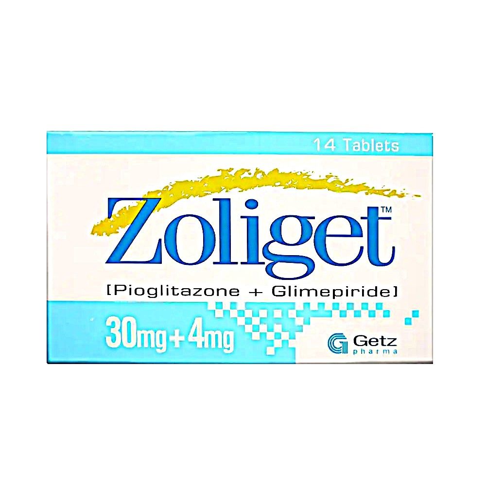 ZOLIGET 30/4 MG TABLET
