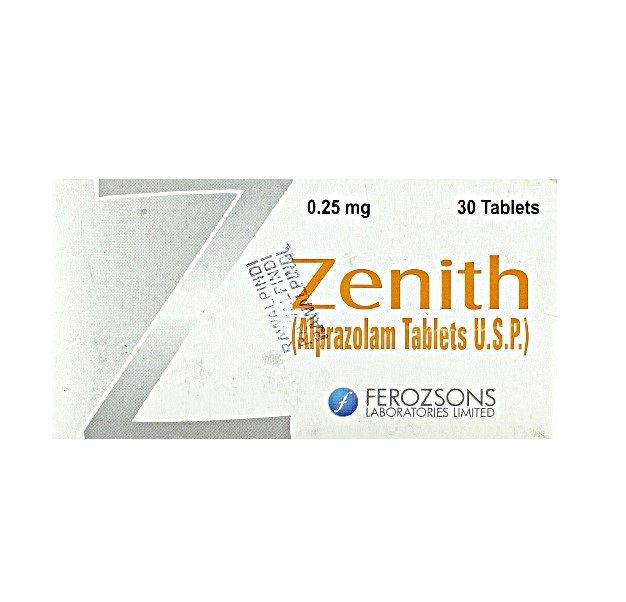 ZENITH 0.25 MG TABLET