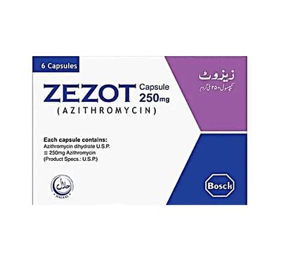 ZEZOT 250MG CAPSULE