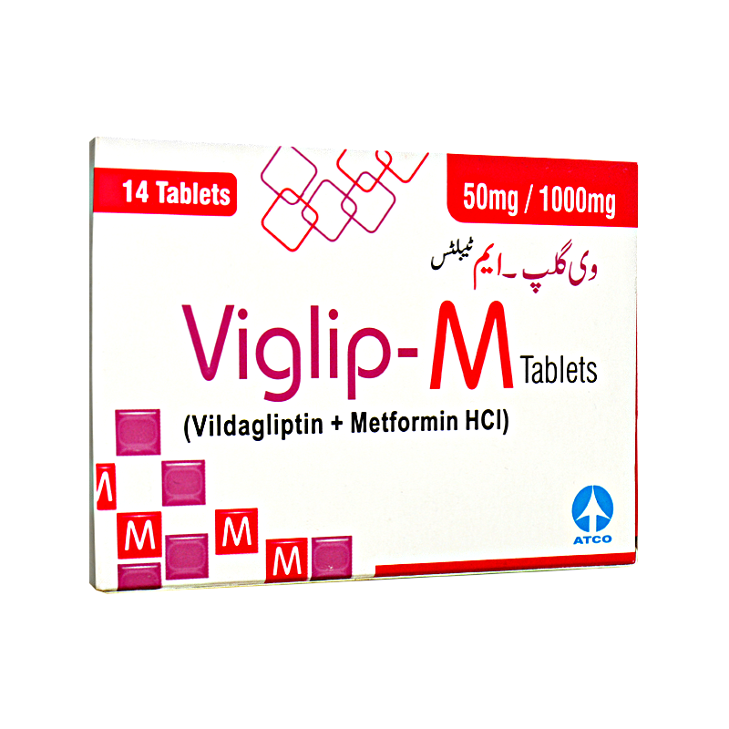 VIGLIP M 50/1000MG TABLET