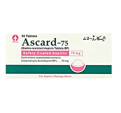 ASCARD 75MG TABLET