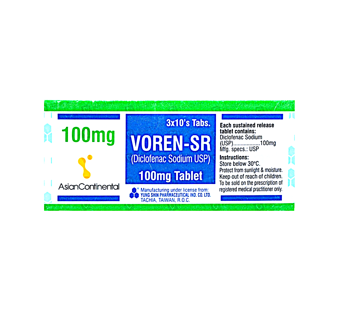 VOREN  SR 100MG TABLET