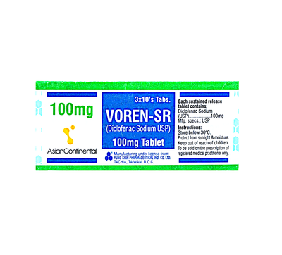 VOREN  SR 100MG TABLET