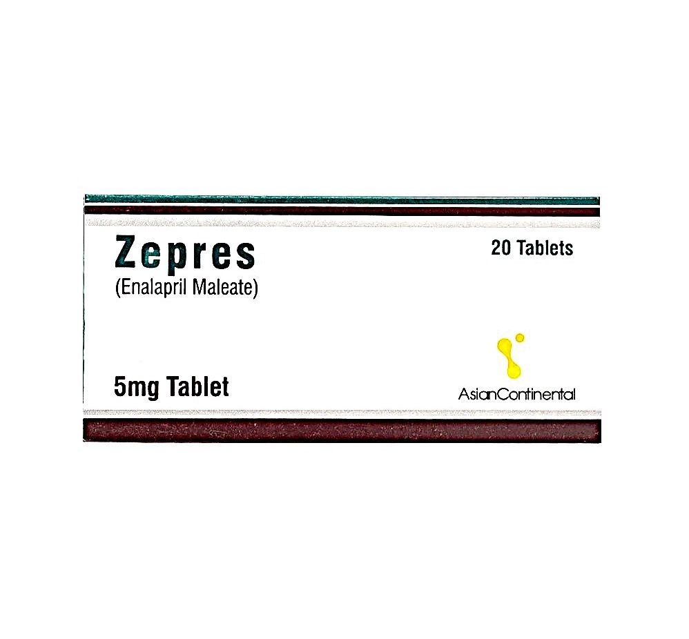 ZEPRES 5 MG TABLET