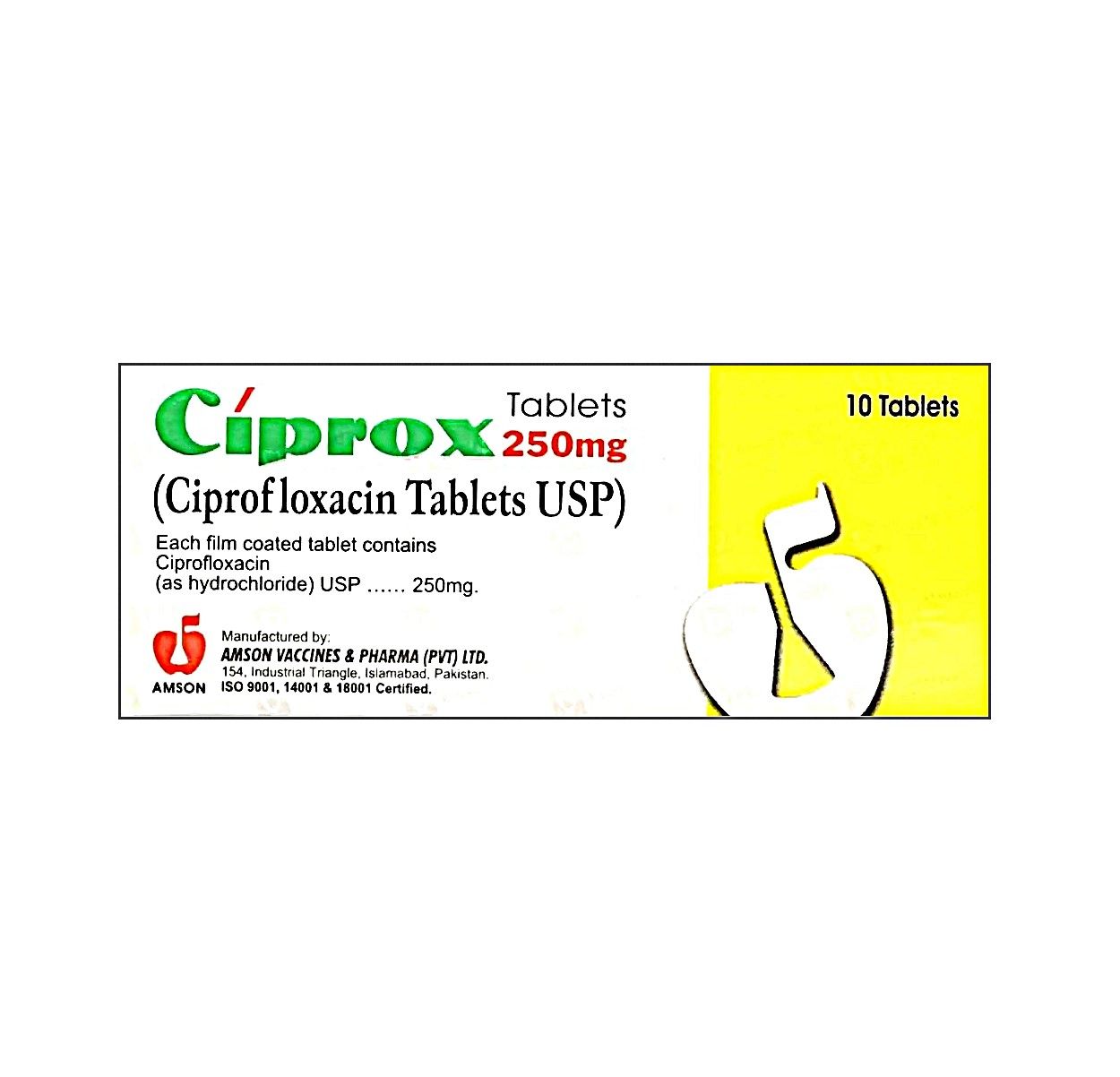 CIPROX 250 MG TABLET