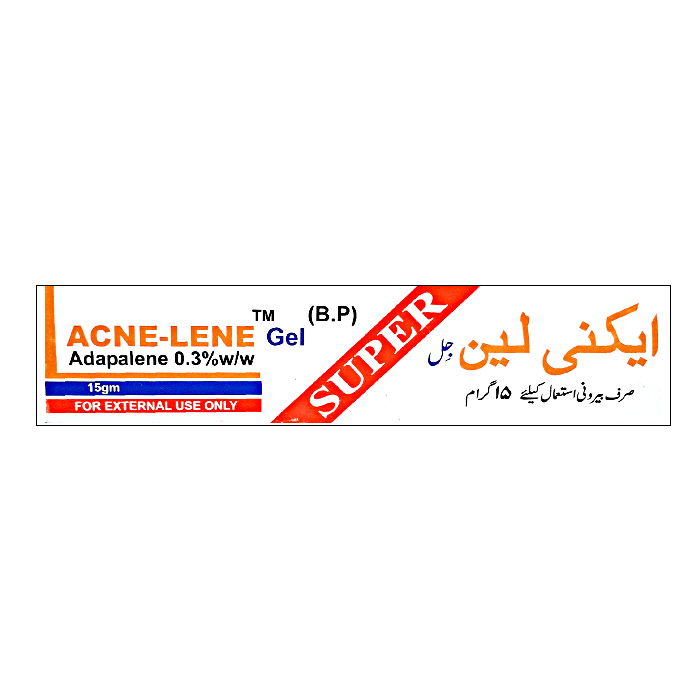ACNE LENE  0.10%  SUPER GEL 15 GRAM