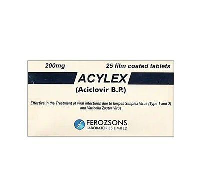 ACYLEX 200 MG TABLET