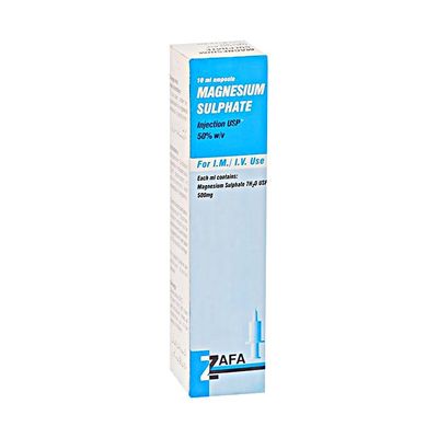 MAGNESIUM SULPHATGE 10ML INJECTION