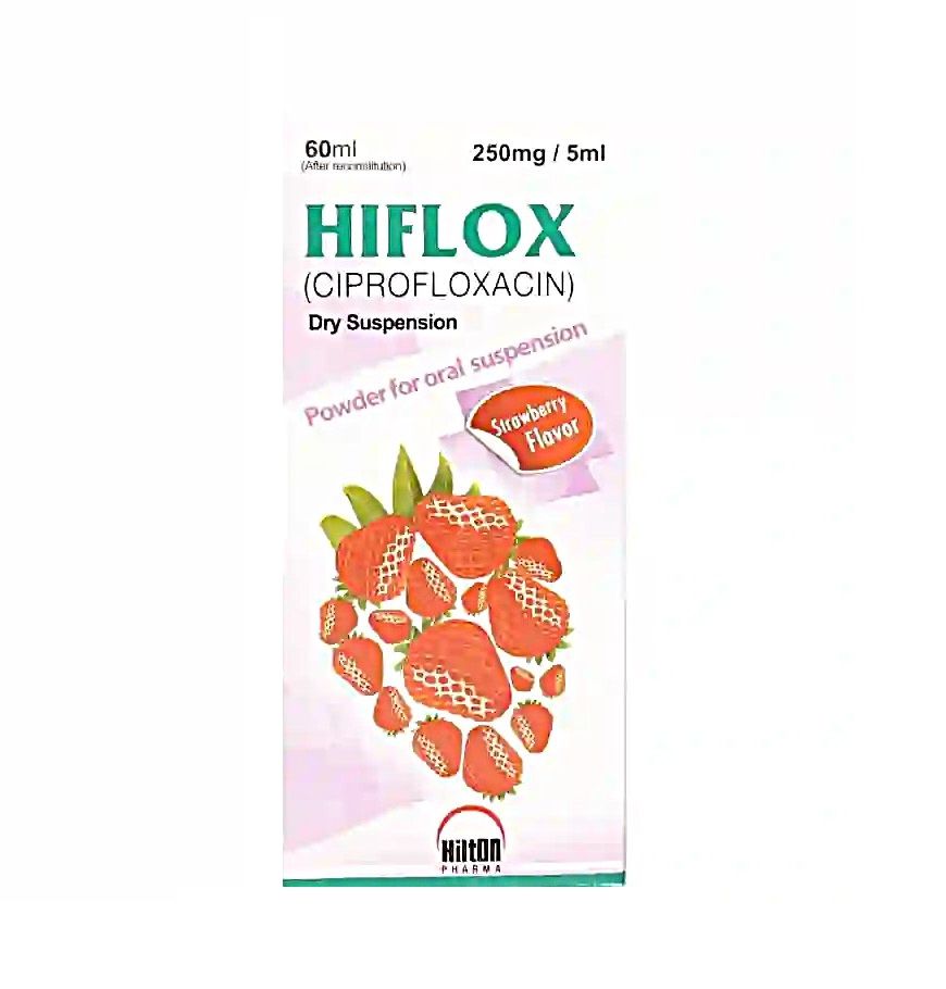 XIFAROX 250MG/5ML 60ML SYRUP