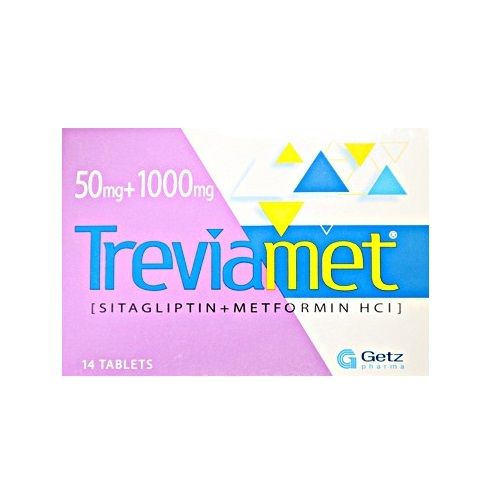 TREVIAMET 50/1000 MG TABLET