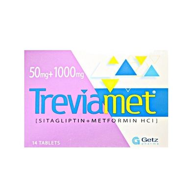 TREVIAMET 50/1000 MG TABLET
