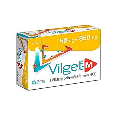 VILGET M 50+850MG TABLET
