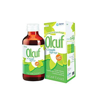 OLCUF COUGH SUGAR FREE SYRUP