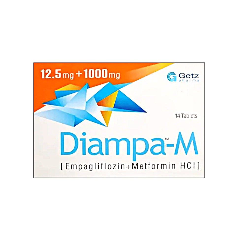 DIAMPA M 12.5+1000MG TABLET