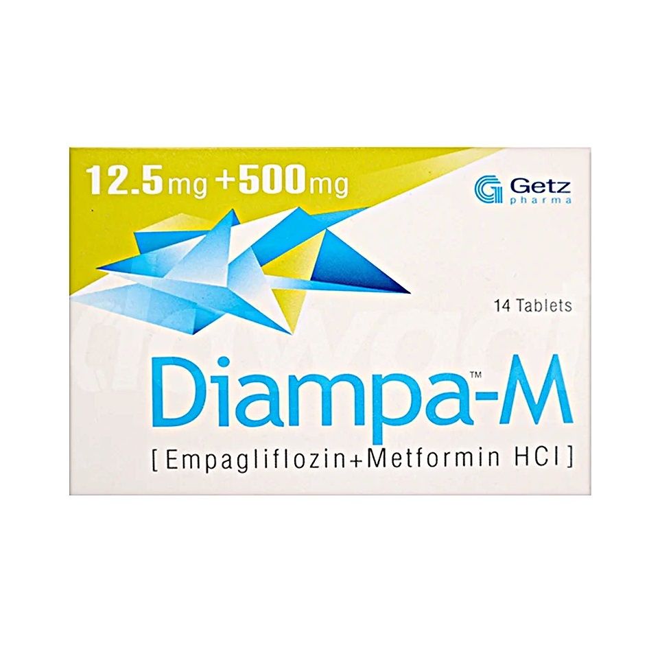 DIAMPA M 12.5+500MG TABLET
