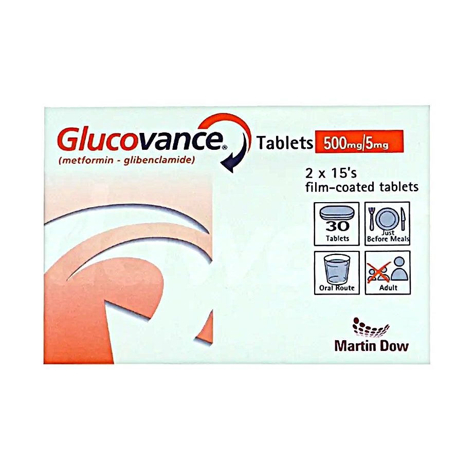 GLUCOVANCE TABLET 5/500 MG