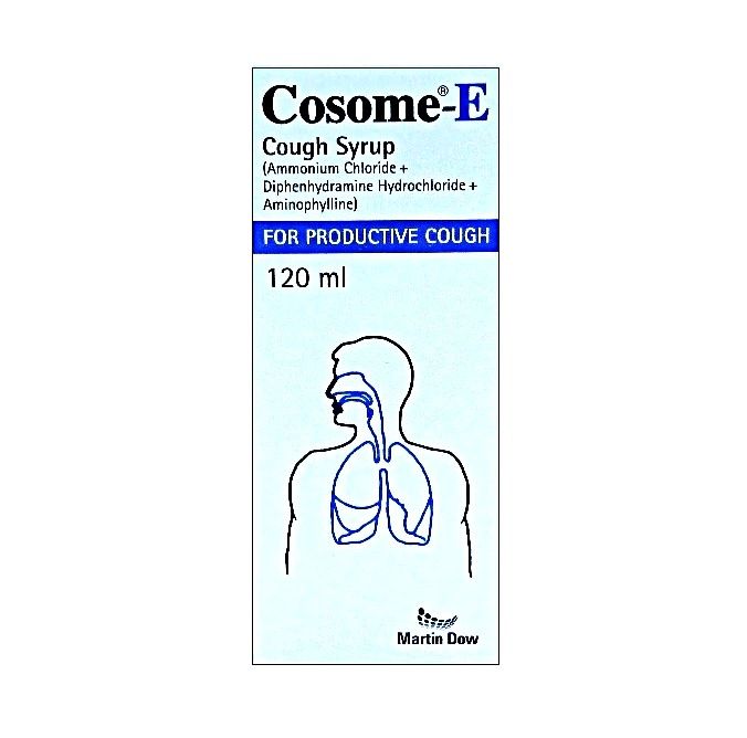 COSOME E COUGH SYRUP 120 ML