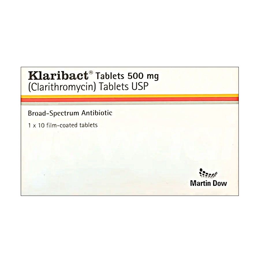 KLARIBACT TABLET 500 MG