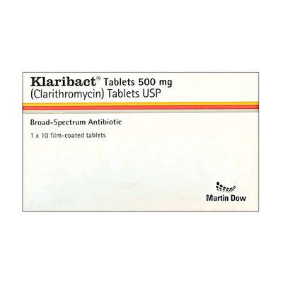 KLARIBACT 500 MG TABLET