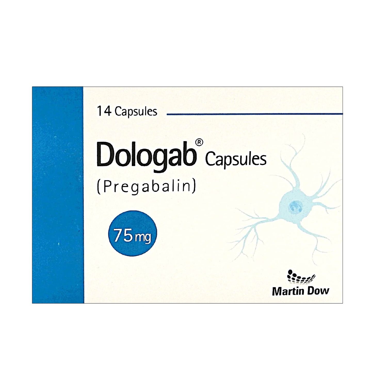 DOLOGAB 75MG CAPSULE