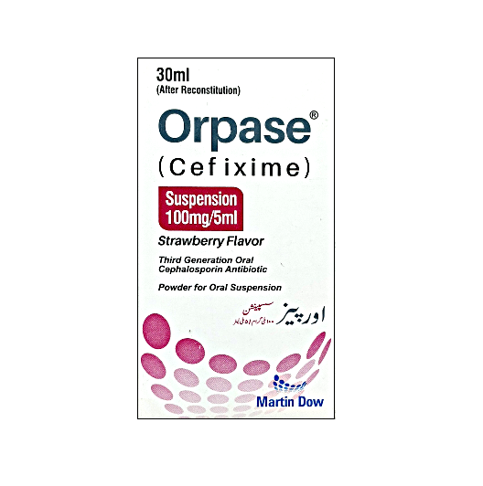 ORPASE SYRUP 100 MG 30 ML