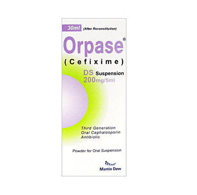 ORPASE SYRUP DS 200 MG
