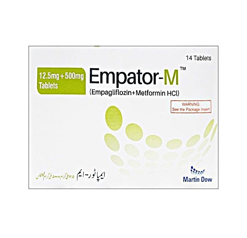 EMPATOR M 12.5MG+500MG TABLET