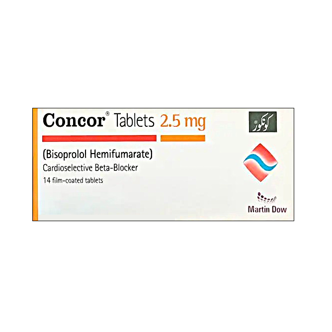 CONCOR 2.5MG TABLET