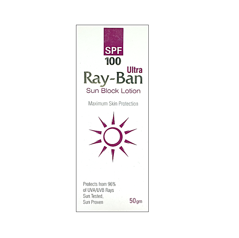 RAY BAN ULTRA SPF 100 LOTION 50 GRAM
