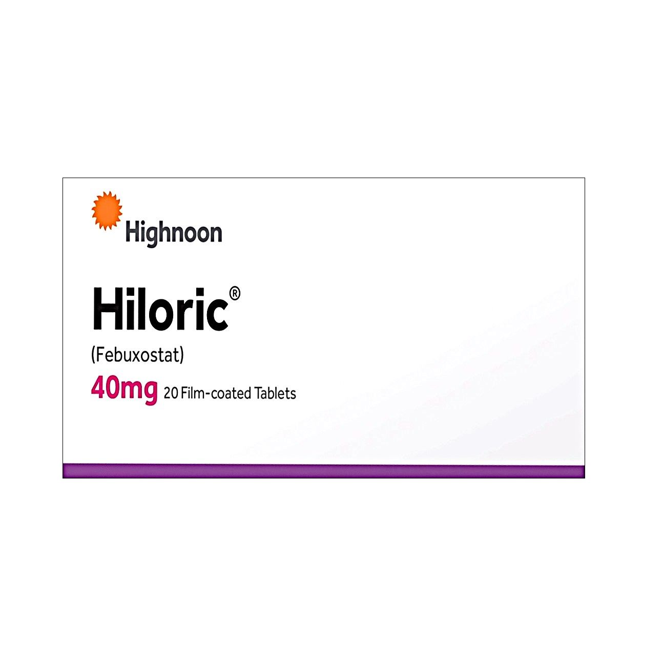 HILORIC 40MG TABLET