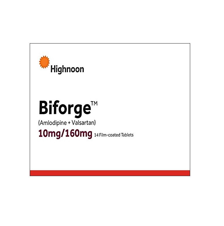 BIFORGE 10MG+160MG TABLET